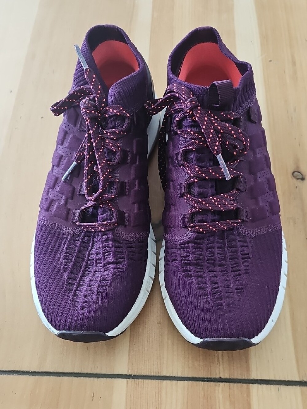 Women’s Undrr Armour - Hovr Phantom Purple Knit Lace-Up Athletic Sneakers - Picture 5 of 9